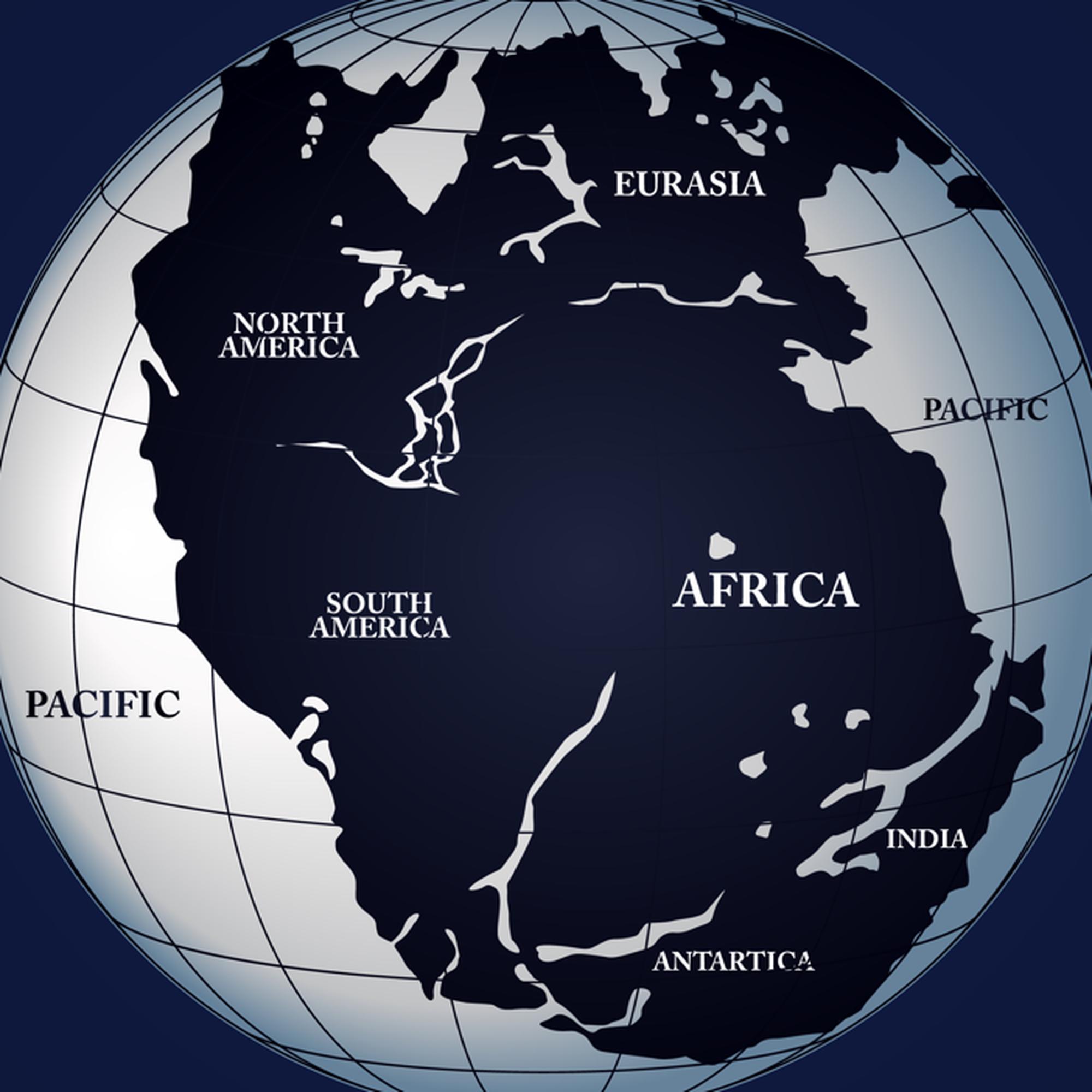 Continental drift Pangea